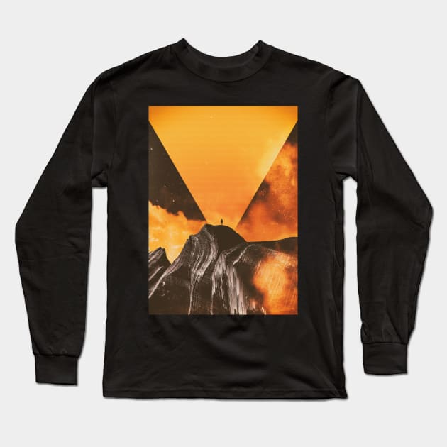 Ghosts Long Sleeve T-Shirt by adampriester